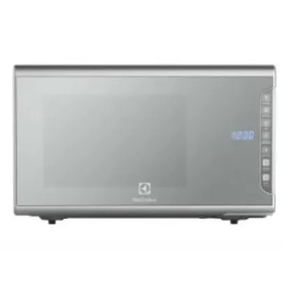 Micro-ondas Electrolux 31 Litros com Painel Integrado Cinza - MI41S - R$550