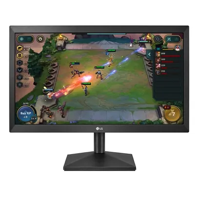 Monitor Gamer LG LED 19,5'' HD 60Hz 2ms TN VGA HDMI Preto 20MK400H.