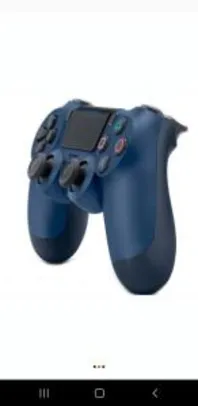 Controle Sony Dualshock 4 PS4, Sem Fio, Azul - CUH-ZCT2U