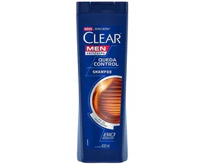 Shampoo Anticaspa Clear Man Queda Control 400ml