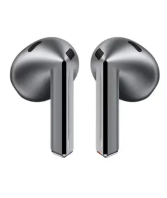 Samsung Galaxy Buds3, Fone de Ouvido sem fio, Cancelamento ativo de Ruído, Galaxy AI Cinza