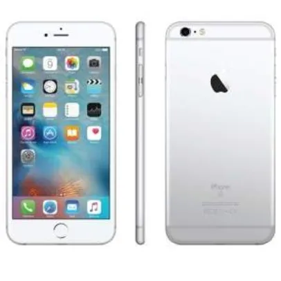 [Extra] iPhone 6s Plus Apple com Tela 5,5” HD com 3D  16 Gb Prateado por R$ 2957