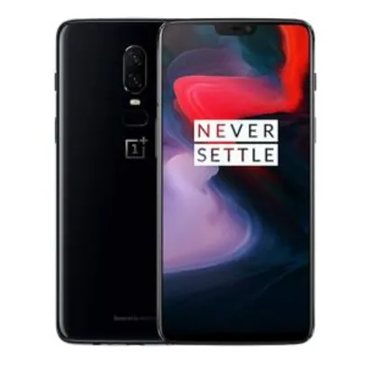 OnePlus 6 6.28 Inch 19:9 AMOLED Android 8.1 NFC 8GB RAM 128GB ROM Snapdragon 845 4G Smartphone - Mirror - R$1771
