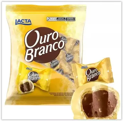 Pacote de Bombom Chocolate Ouro Branco 1kg