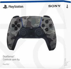 Controle sem fio PS5 DualSense™ Gray Camouflage