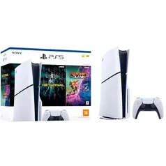 Console Playstation 5 Slim Bundle + Ratched & Clank em outra dimensão