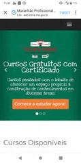 Cursos gratuitos com certificado