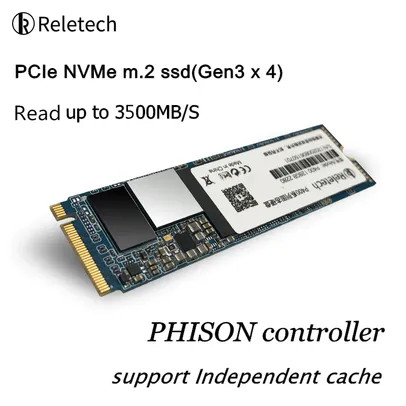 (Novos Usuários) SSD Reletech M.2 NVME 256gb 512gb - Cache Phison E12S | R$ 325