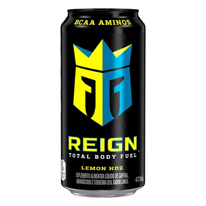 Suplemento Alimentar Líquido Lemon Mania Zero Açúcar Reign 473 ml