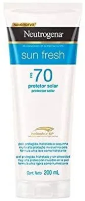 Neutrogena Protetor Solar Sun Fresh FPS 70 - 200 ml | R$43