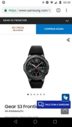 Gear S3 Frontier - Super Desconto