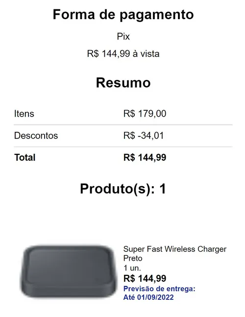 Imagen na descrição da promoção