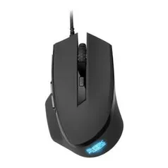 Mouse Sharkoon Gamer Shark Force 6 Botões 1600 DPI 4000 FPS Óptico Preto | R$ 54