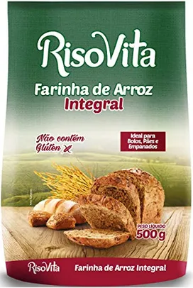 Farinha de Arroz Integral 500g