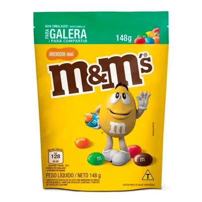 M&M's Amendoim 148g - Vencimento Novembro/2022