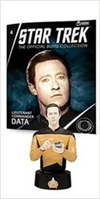 Star Trek Busts Ed. 4 - Data (Inglês) Acabamento especial R$94