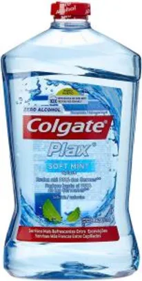 [Prime] Enxaguante Bucal Colgate Plax Soft Mint 2L | R$ 38