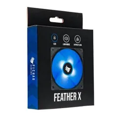 VENTOINHA PICHAU GAMING FEATHER X LED AZUL 120mm | R$34