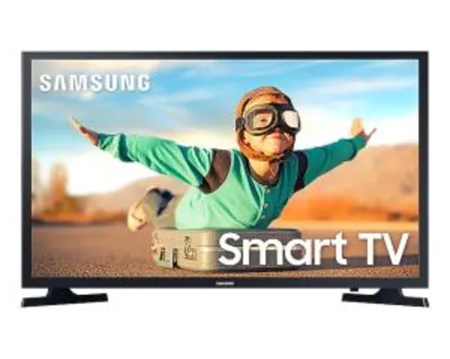 (Reembalado) [Ame= R$902] Smart TV LED 32" Samsung 32T4300 HD