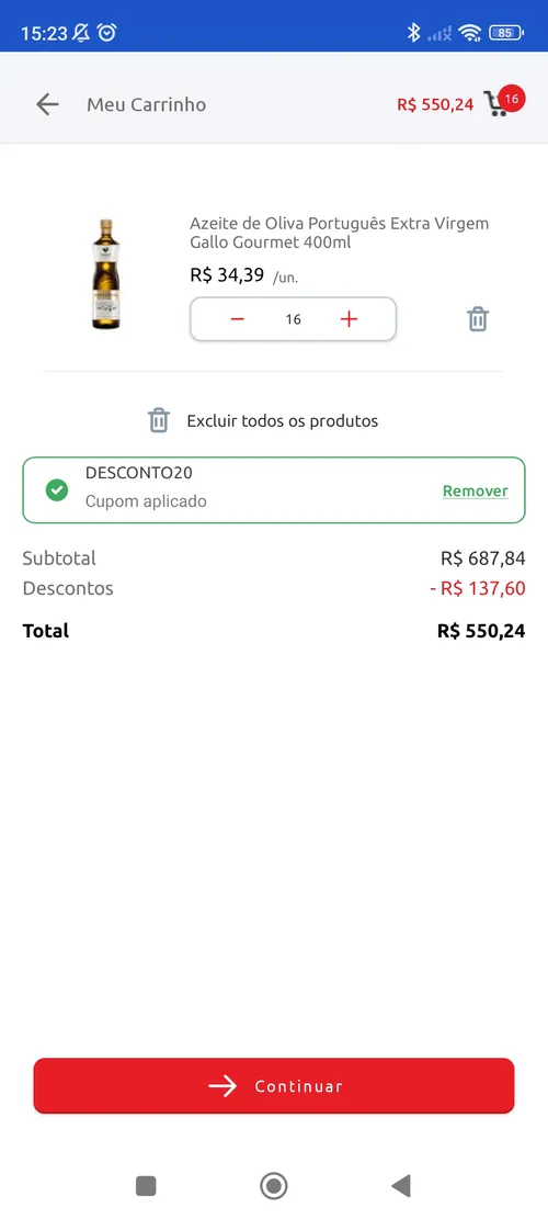 Imagen na descrição da promoção