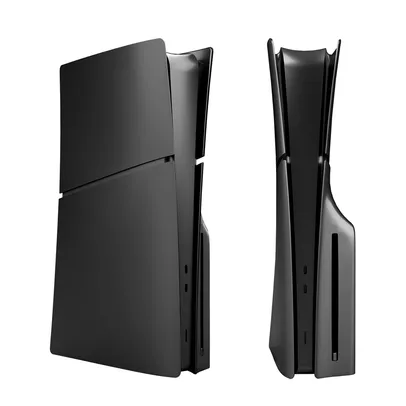 [Gpay / Taxas Inclusas] Kit Capas completo na cor Preta para Playstation 5 Slim ou Digital