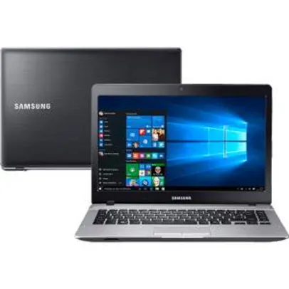[Americanas] Notebook Samsung Essentials 3 Intel Core i3 4GB 1TB Tela LED HD 14" Windows 10 - Preto por R$ 1644