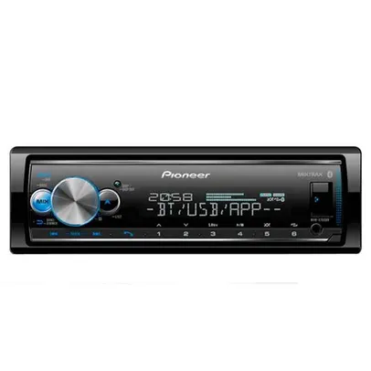 Autorrádio Pioneer, Entrada para Microfone, com USB e Bluetooth - MVH-X7000BR