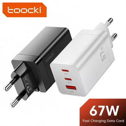 Carregador Toocki 67w GAN