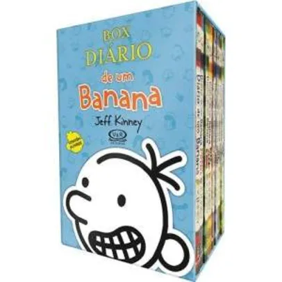 Saindo por R$ 70: [Americanas] Box Diário de um Banana (8 Volumes) - R$70,31 | Pelando