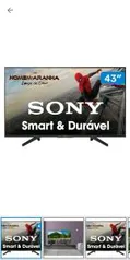 SMART TV SONY 4K 43" x705F