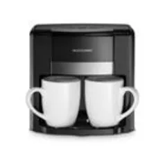 Cafeteira Elétrica 2 Xícaras - Filtro Permanente e Colher Dosadora, 220V-450W - Preta