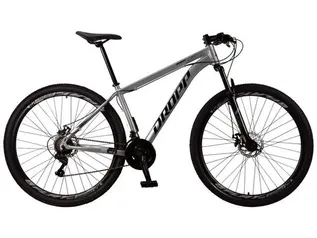 Bicicleta Aro 29 Dropp SL 10218 de Alumínio - Freio a Disco 21 Marchas Câmbio Shimano