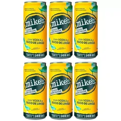 Bebida Mista Mike's Hard Lemonade Limão Lata 269ml - 6 Unidades