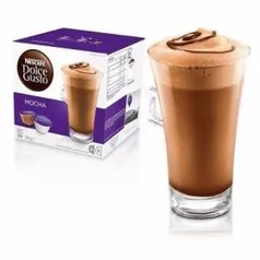 Nescafé Dolce Gusto MOCHA Caixa com 16 Cápsulas Café Chocolate/Caffè Lungo/Espresso BARIST por R$ 15