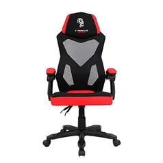 Cadeira Gamer Ergonômica Gear Preto e Vermelho - CH18RD ELG PEDESTAIS