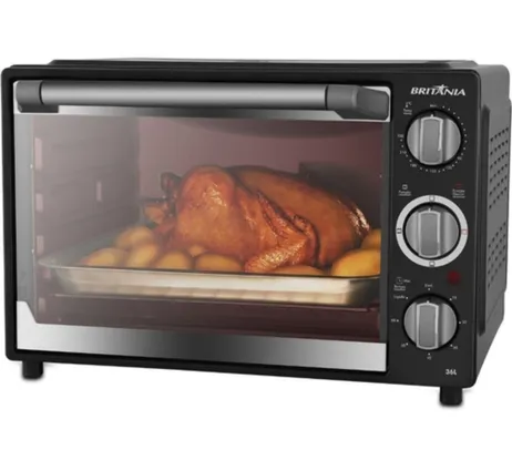 Forno Elétrico Britania BFE36P 36L Preto R$236