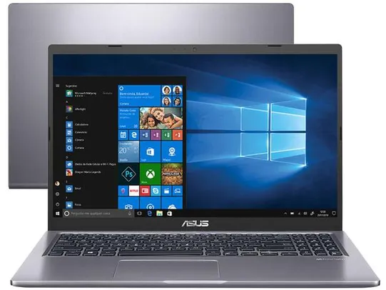 Notebook Asus M515DA 8GB + 256 SSD 15' Full HD - Cliente Ouro + Cupom