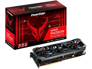 Placa de Vídeo Power Color Radeon RX 6700 XT - 12GB GDDR6 192 bits Red Devil