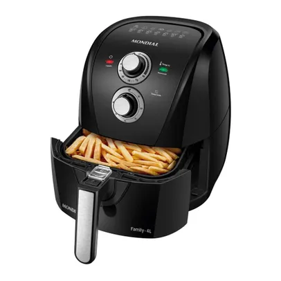 Fritadeira Eletrica Air Fryer Mondial Afn 40 Bfs 4l Sem Oleo