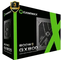 Fonte Gamemax GX 800 80 PLUS GOLD