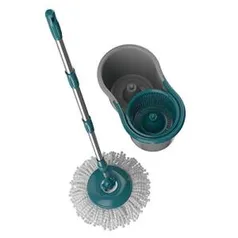 [Prime] Mop Giratório Fit - 8 litros, Cinza | R$50