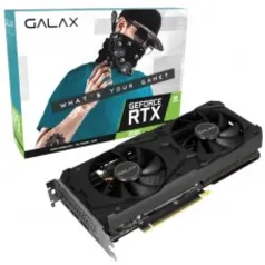 Placa de Vídeo Galax NVIDIA GeForce RTX 3060 1-Click OC, 8GB GDDR6, DLSS, Ray Tracing, 36NSL8MD6OCC