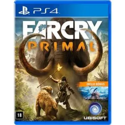 [Americanas] Game Far Cry Primal - PS4  por R$ 134