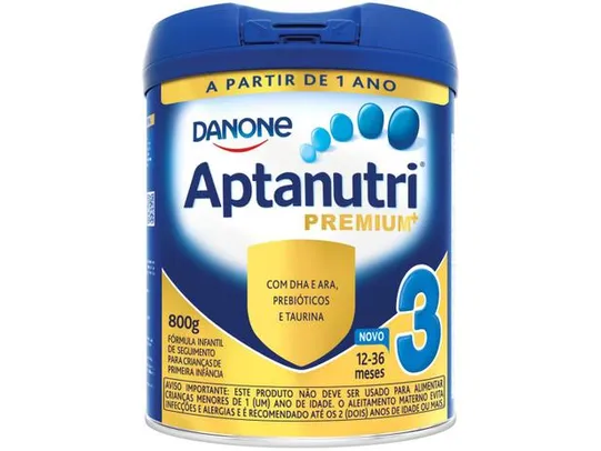 (Cliente Ouro) Fórmula Infantil Aptanutri Original Premium+ 3 | R$45