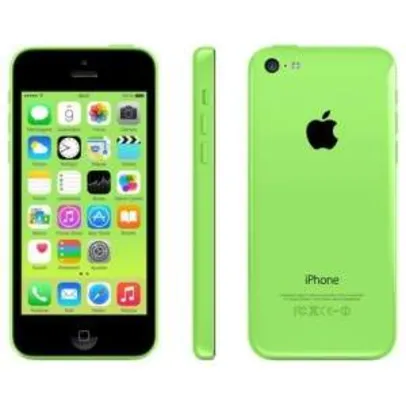 [EXTRA] iPhone 5c Apple 8GB com Tela de 4” Verde R$ 1079