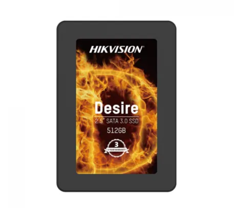 SSD Hikvision Desire, 512GB, SATA III, Leitura 560MBS e Gravação 505MBs, HS-SSD-Desire(S)/512G