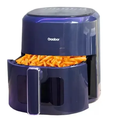 Fritadeira Elétrica Air Fryer Gaabor Marinus Touch sem Óleo 4.2L 127V 1200W Azul - GA-E5D01-1