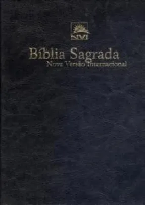 Bíblia Sagrada - Nova Versão Internacional - Capa Luxo - Preta - R$27,62