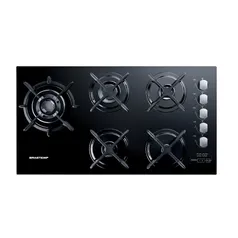 Cooktop Brastemp 05 Bocas Bivolt - BDT86AE | R$1.579