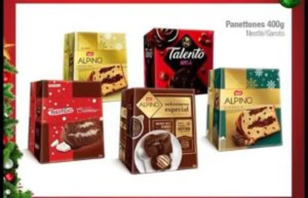 [Lojas Físicas]Chocotone Nestlé nas Americanas por 9,90